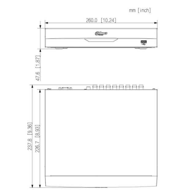 دستگاه ضبط دیجیتال 16 کانال WizSense داهوا DH-XVR5116HS-I3 - Image 5