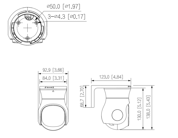 دوربین مدار بسته داهوا HDCVI پنج مگاپیکسل DH-HAC-PT1500A-IL-A - Image 3
