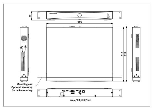 دستگاه ضبط تحت شبکه 8 کانال هایک ویژن DS-7608NXI-K2 - Image 2