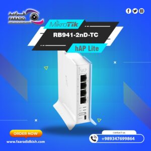 روتر اکسس پوینت وایرلس میکروتیک مدل hAP Lite RB941-2nD-TC